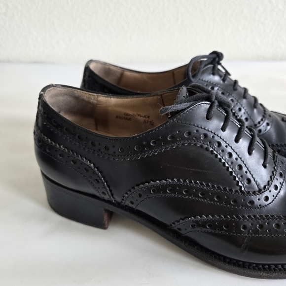 Church Constance Oxford Brogues Bkack Leather English Shoes size 37.5 or US 7.5 - Picture 5 of 16
